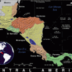 Map of Central America (Courtesy of Wikipedia)