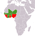 (Courtesy of Wikipedia - Countries in green)